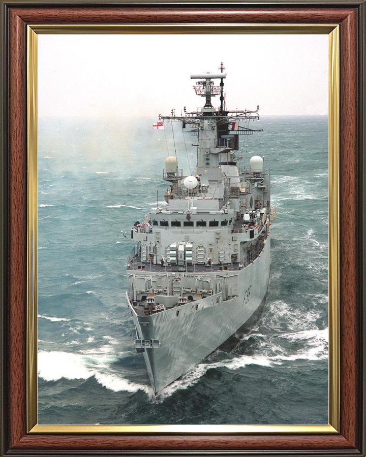 HMS Sheffield F96 Type 22 Frigate High Port Bow View Photo Print - Posters, Prints, & Visual Artwork - by Hampshire Prints (image 9 of 9)