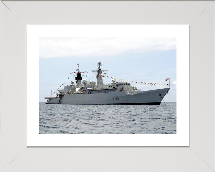 HMS Sheffield F96 Type 22 Frigate June 2001 Dress Ship Photo Print - Posters, Prints, & Visual Artwork - by Hampshire Prints (image 4 of 9)