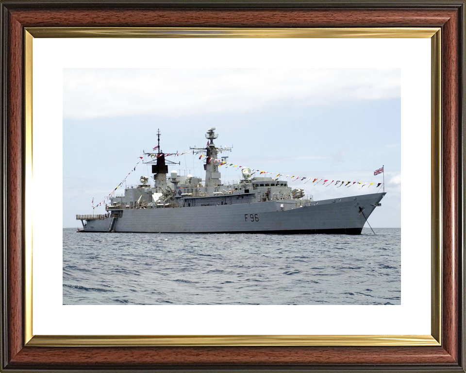 HMS Sheffield F96 Type 22 Frigate June 2001 Dress Ship Photo Print - Posters, Prints, & Visual Artwork - by Hampshire Prints (image 8 of 9)