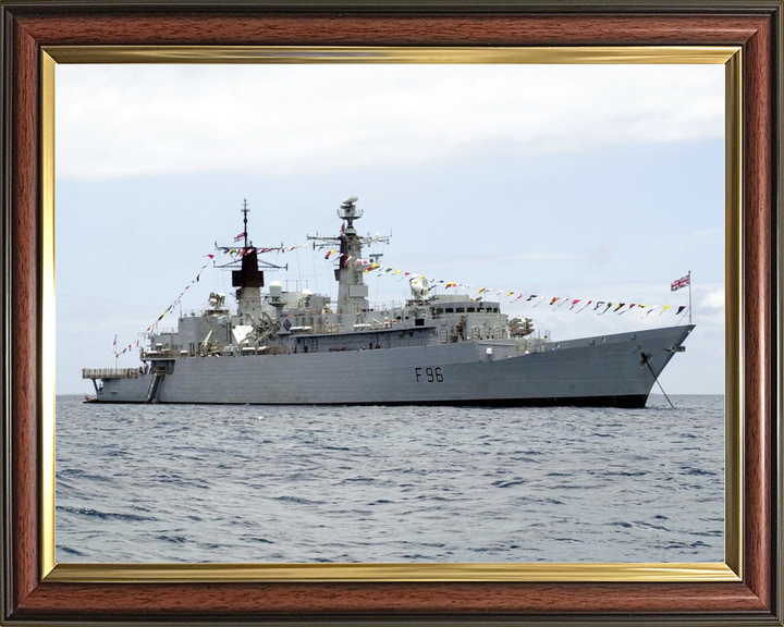 HMS Sheffield F96 Type 22 Frigate June 2001 Dress Ship Photo Print - Posters, Prints, & Visual Artwork - by Hampshire Prints (image 9 of 9)