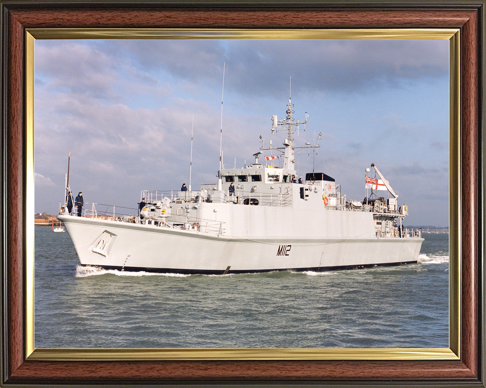 HMS Shoreham M112 Sandown Class Minehunter Port Side View Photo Print - Posters, Prints, & Visual Artwork - by Hampshire Prints (image 9 of 9)