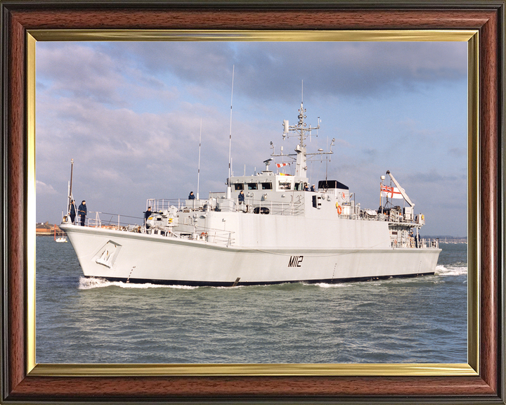 HMS Shoreham M112 Sandown Class Minehunter Port Side View Photo Print - Posters, Prints, & Visual Artwork - by Hampshire Prints (image 9 of 9)