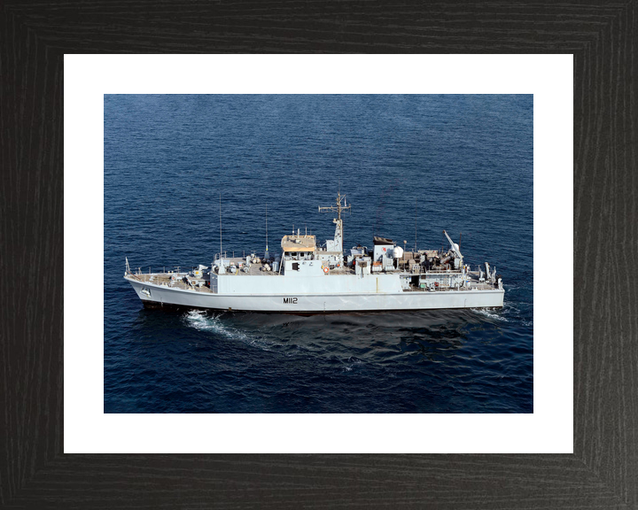 HMS Shoreham M112 Sandown Class Minehunter September 2012 High Port Beam View Photo Print - Posters, Prints, & Visual Artwork - by Hampshire Prints (image 2 of 9)