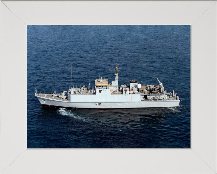 HMS Shoreham M112 Sandown Class Minehunter September 2012 High Port Beam View Photo Print - Posters, Prints, & Visual Artwork - by Hampshire Prints (image 5 of 9)