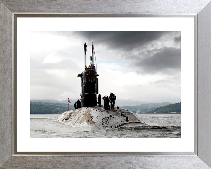 HMS Sovereign S108 Swiftsure Class Submarine Decommissioning Paying Off Faslane