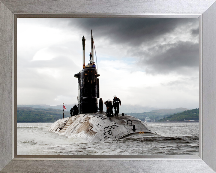 HMS Sovereign S108 Swiftsure Class Submarine Decommissioning Paying Off Faslane