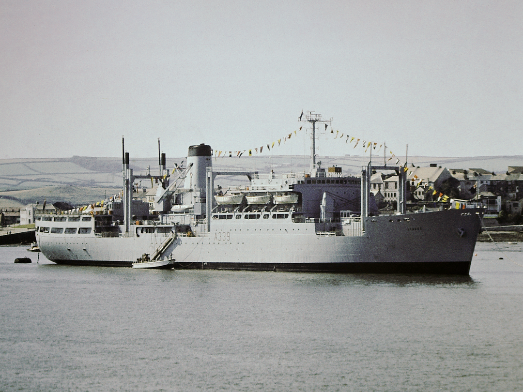 RFA Lyness A339 Stores Ship August 1977