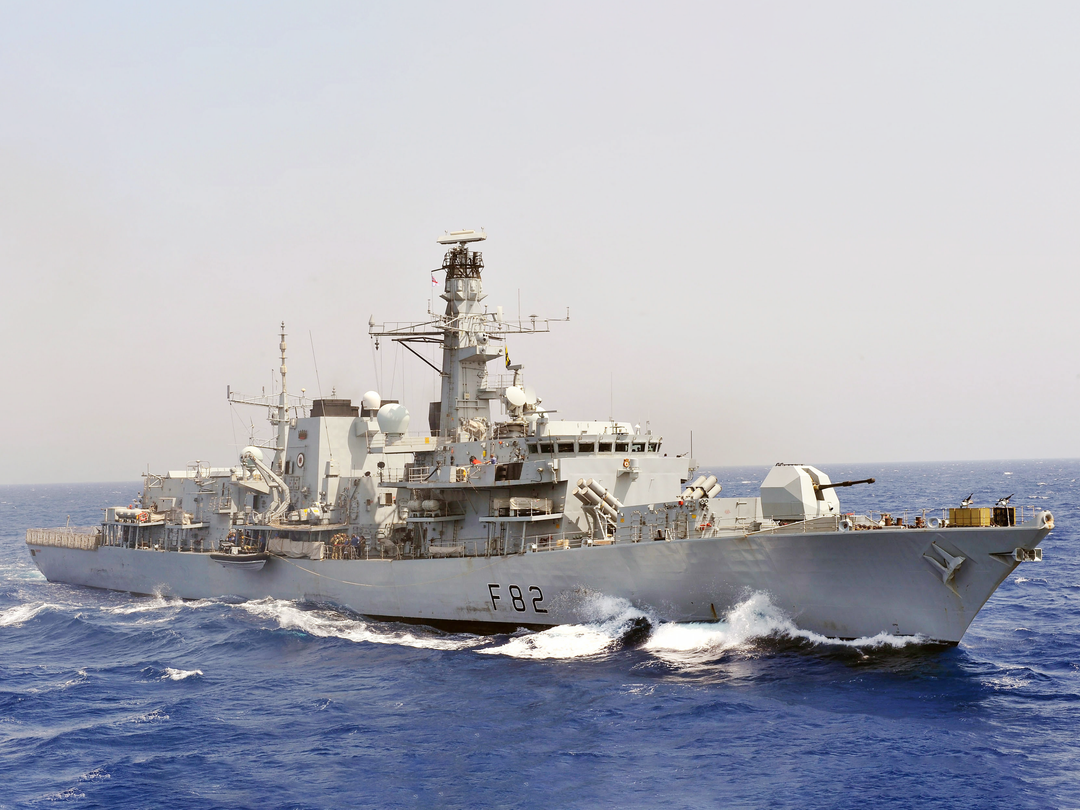 HMS Somerset F82 Type 23 Frigate September 2011 Photo Print - Posters, Prints, & Visual Artwork - by Hampshire Prints (image 1 of 9)