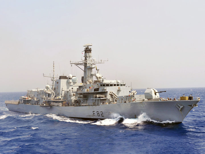 HMS Somerset F82 Type 23 Frigate September 2011 Photo Print - Posters, Prints, & Visual Artwork - by Hampshire Prints (image 1 of 9)