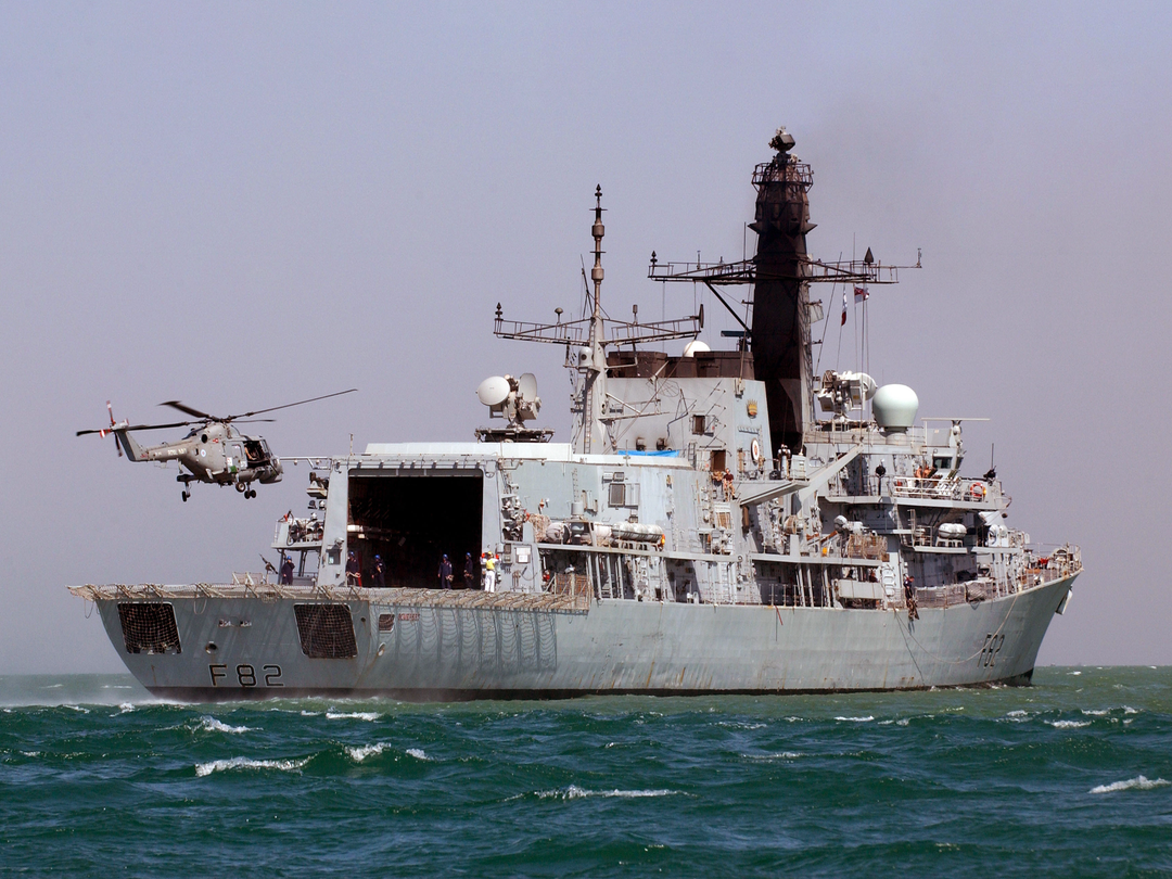 HMS Somerset F82 Type 23 Frigate August 2004 Photo Print - Posters, Prints, & Visual Artwork - by Hampshire Prints (image 1 of 9)