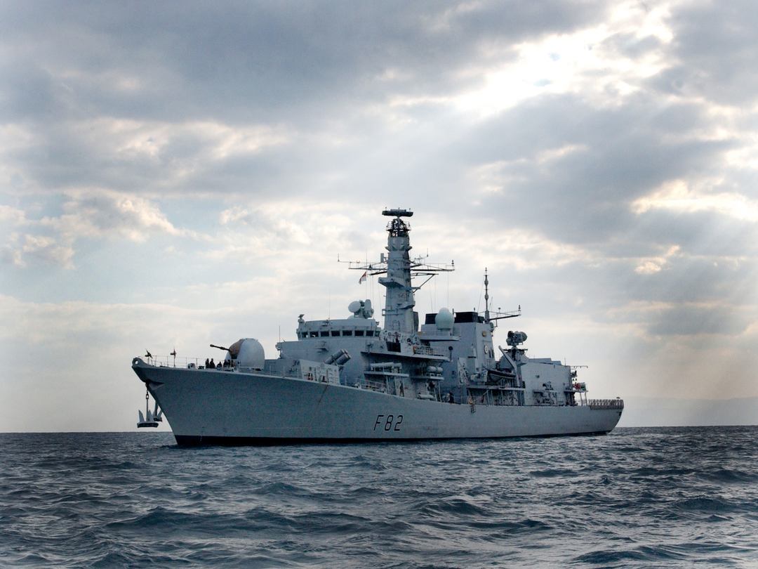 HMS Somerset F82 Type 23 Frigate October 2004 Photo Print - Posters, Prints, & Visual Artwork - by Hampshire Prints (image 1 of 9)
