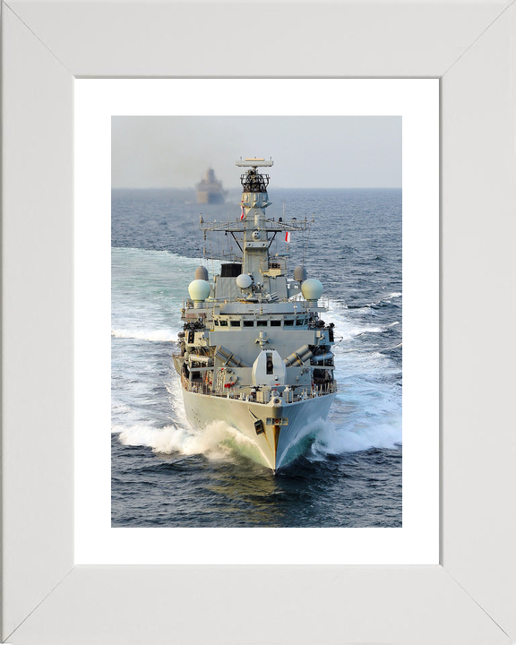 HMS Somerset F82 Type 23 Frigate February 2014 Bow View Photo Print - Posters, Prints, & Visual Artwork - by Hampshire Prints (image 4 of 9)