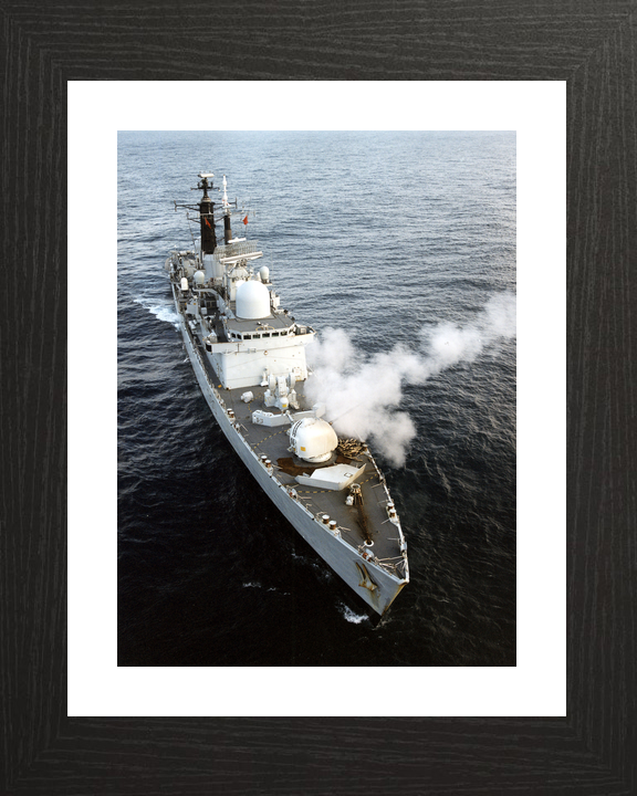 HMS Southampton D90 Type 42 Destroyer March 1997 Firing 4.5 Inch Gun Photo Print - Posters, Prints, & Visual Artwork - by Hampshire Prints (image 2 of 9)