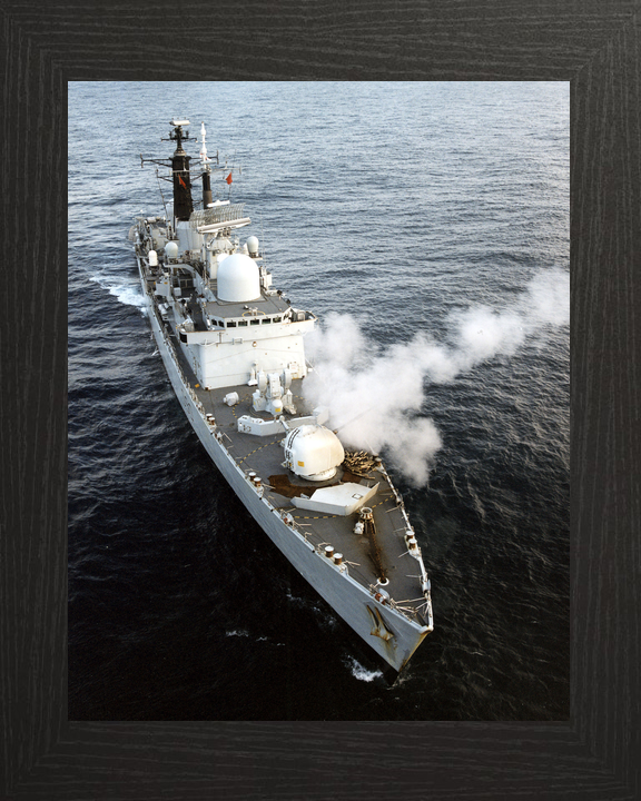 HMS Southampton D90 Type 42 Destroyer March 1997 Firing 4.5 Inch Gun Photo Print - Posters, Prints, & Visual Artwork - by Hampshire Prints (image 3 of 9)