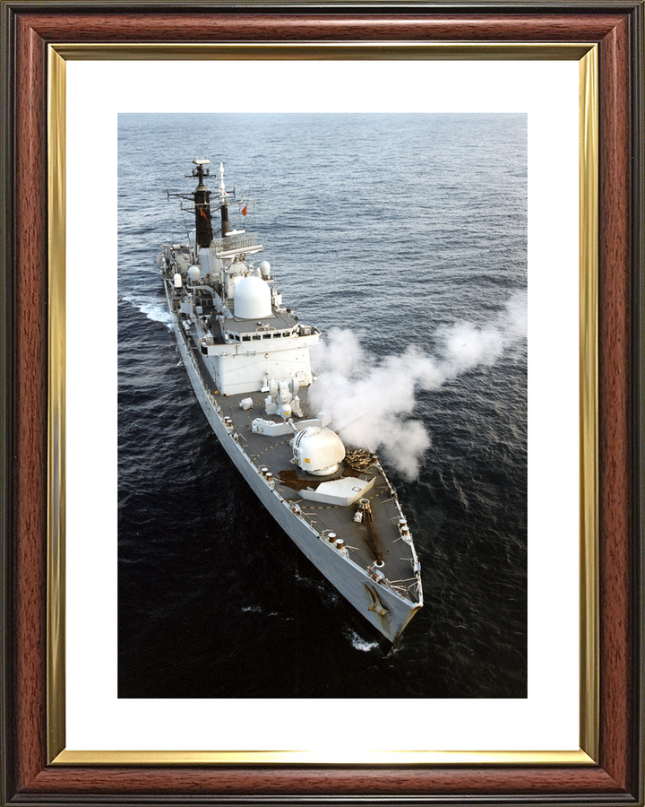 HMS Southampton D90 Type 42 Destroyer March 1997 Firing 4.5 Inch Gun Photo Print - Posters, Prints, & Visual Artwork - by Hampshire Prints (image 8 of 9)