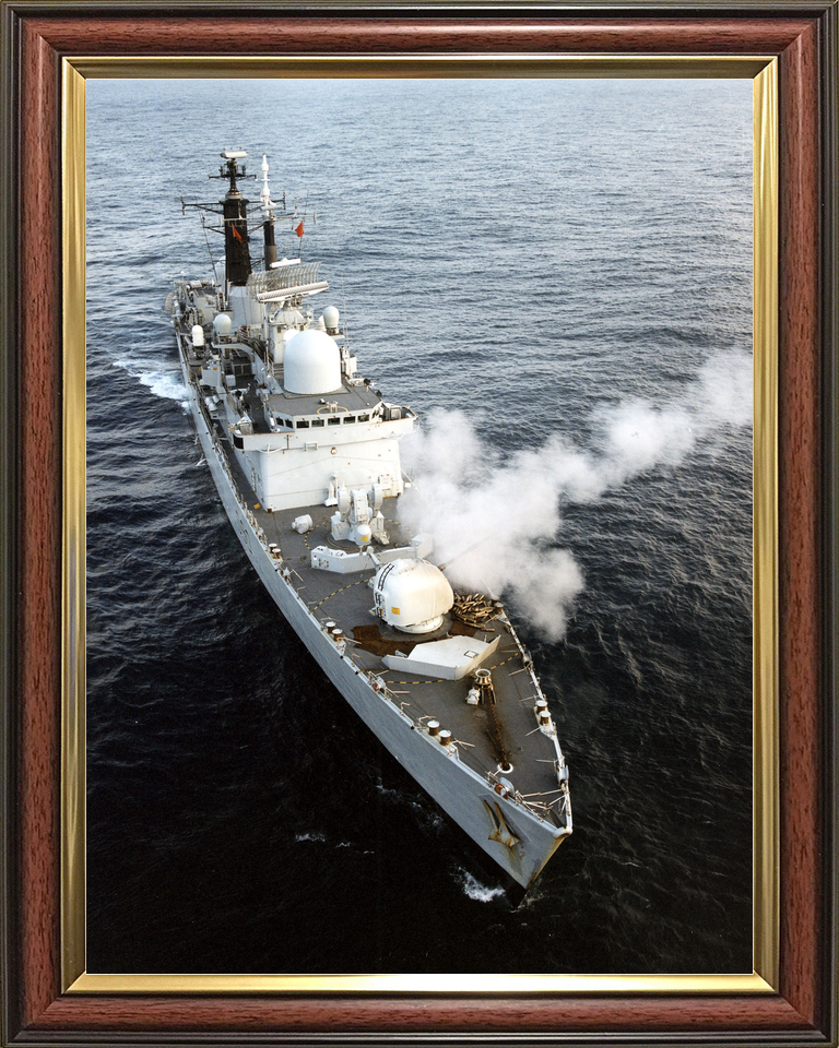 HMS Southampton D90 Type 42 Destroyer March 1997 Firing 4.5 Inch Gun Photo Print - Posters, Prints, & Visual Artwork - by Hampshire Prints (image 9 of 9)