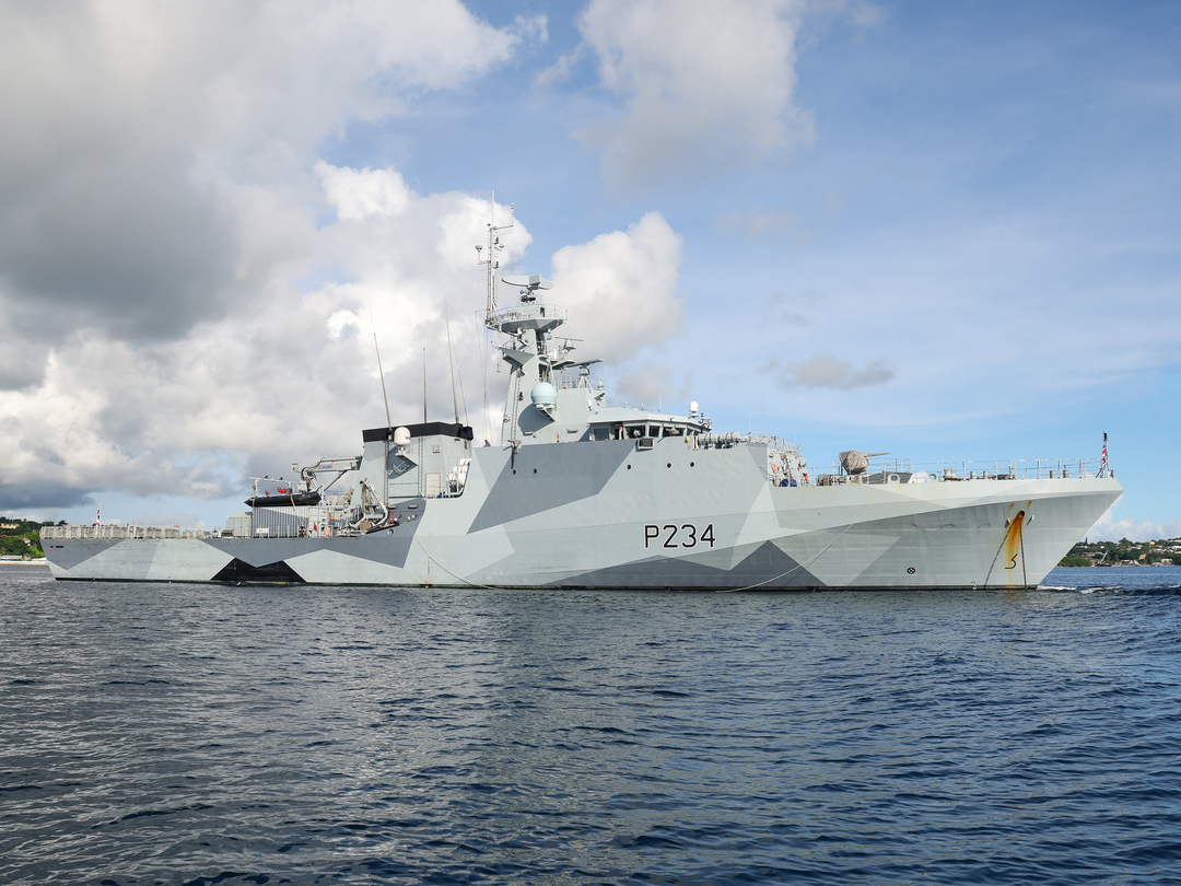 HMS Spey P234 River Class Patrol Vessel April 2022 Photo Print - Posters, Prints, & Visual Artwork - by Hampshire Prints (image 1 of 9)