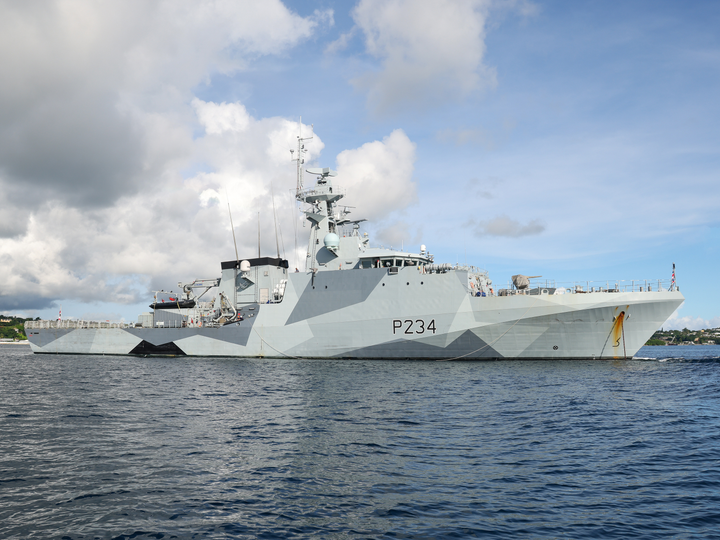 HMS Spey P234 River Class Patrol Vessel April 2022 Photo Print - Posters, Prints, & Visual Artwork - by Hampshire Prints (image 1 of 9)