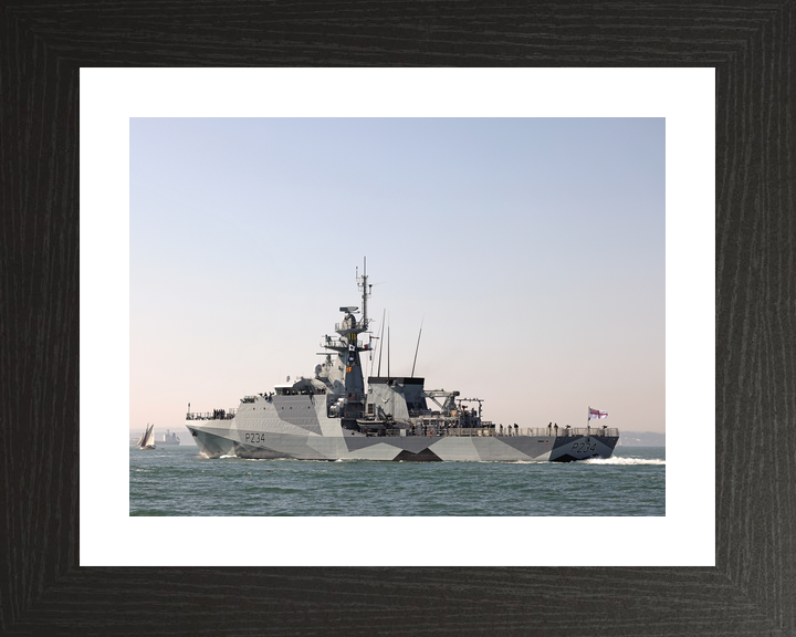 HMS Spey P234 River Class Patrol Vessel September 2021 Low Port Side View Photo Print - Posters, Prints, & Visual Artwork - by Hampshire Prints (image 2 of 9)