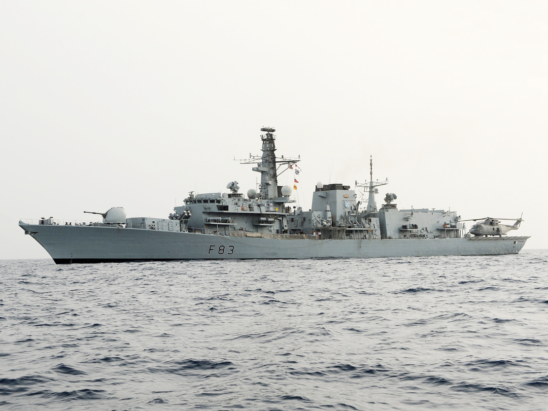 HMS St Albans F83 Type 23 Frigate Port Beam View Photo Print - Posters, Prints, & Visual Artwork - by Hampshire Prints (image 1 of 9)