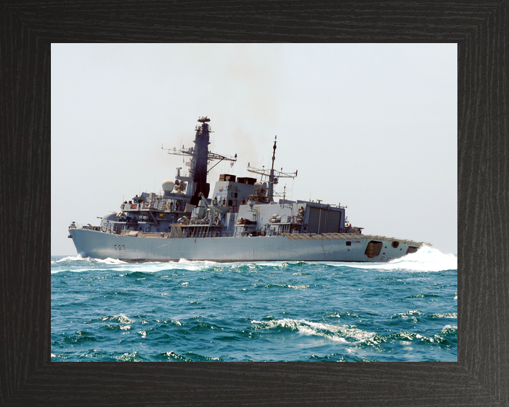 HMS St Albans F83 Type 23 Frigate September 2011 Low Port View