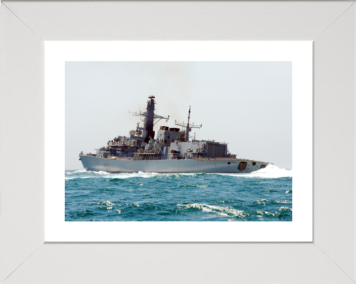 HMS St Albans F83 Type 23 Frigate September 2011 Low Port View