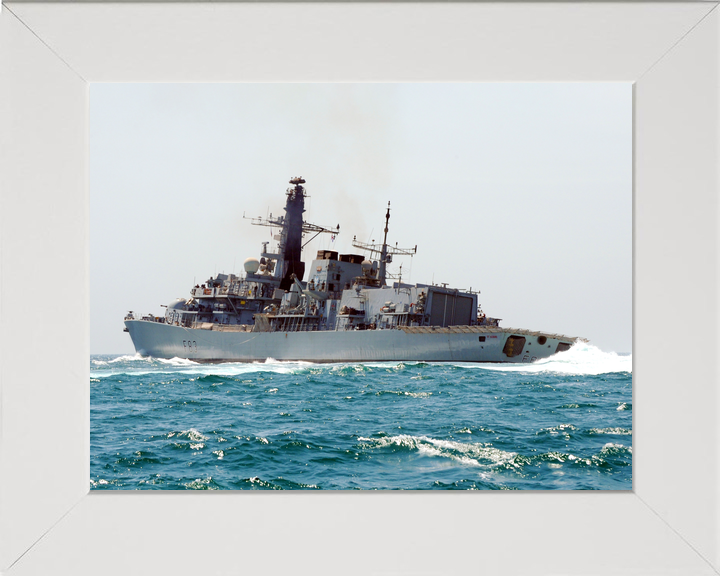 HMS St Albans F83 Type 23 Frigate September 2011 Low Port View