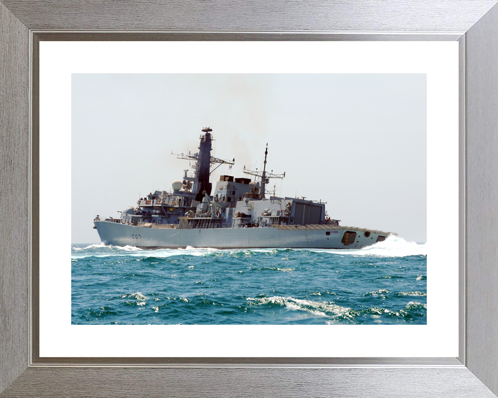 HMS St Albans F83 Type 23 Frigate September 2011 Low Port View