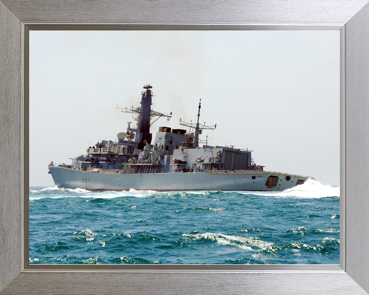 HMS St Albans F83 Type 23 Frigate September 2011 Low Port View