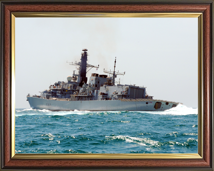 HMS St Albans F83 Type 23 Frigate September 2011 Low Port View
