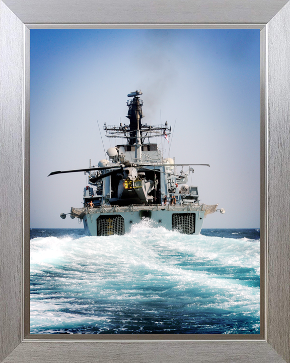 HMS St Albans F83 Type 23 Frigate September 2011 Stern View Photo Print - Posters, Prints, & Visual Artwork - by Hampshire Prints (image 7 of 9)