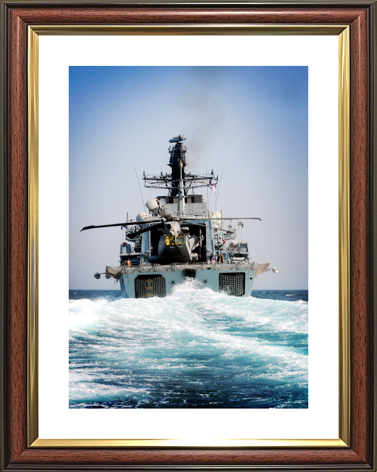 HMS St Albans F83 Type 23 Frigate September 2011 Stern View Photo Print - Posters, Prints, & Visual Artwork - by Hampshire Prints (image 8 of 9)