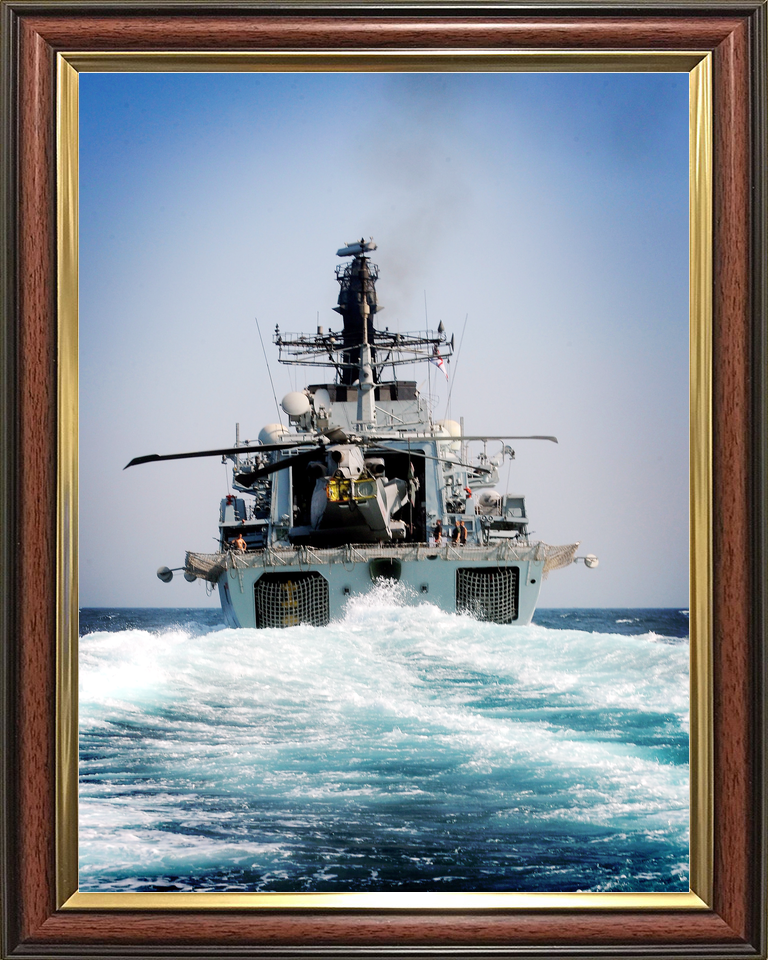 HMS St Albans F83 Type 23 Frigate September 2011 Stern View Photo Print - Posters, Prints, & Visual Artwork - by Hampshire Prints (image 9 of 9)