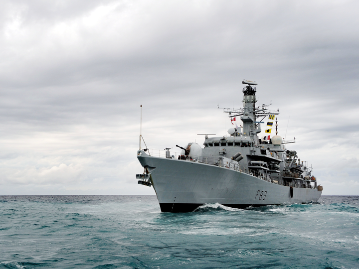 HMS St Albans F83 Type 23 Frigate November 2011