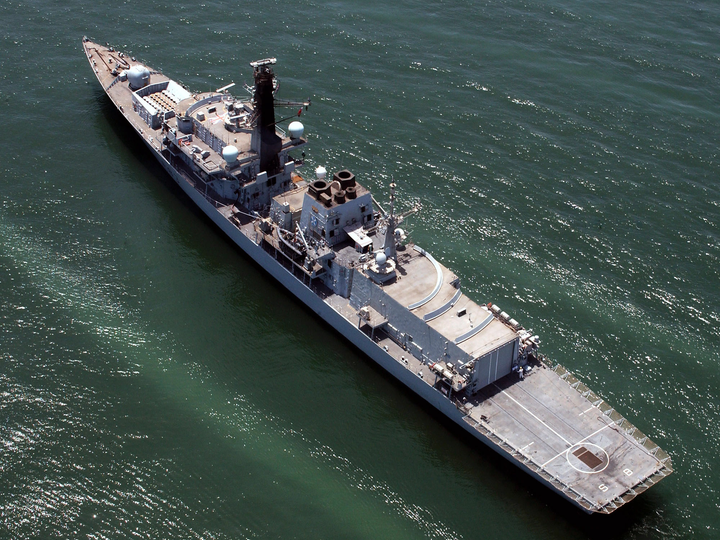 HMS St Albans F83 Type 23 Frigate April 2006 Photo Print - Posters, Prints, & Visual Artwork - by Hampshire Prints (image 1 of 9)