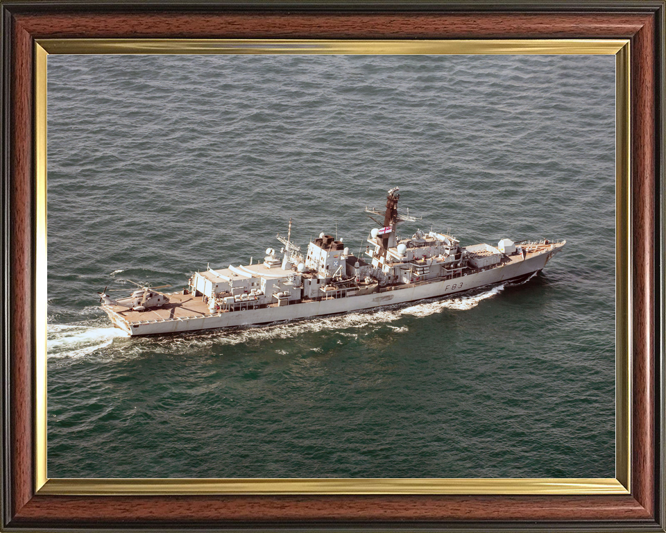 HMS St Albans F83 Type 23 Frigate January 2016 Photo Print - Posters, Prints, & Visual Artwork - by Hampshire Prints (image 9 of 9)