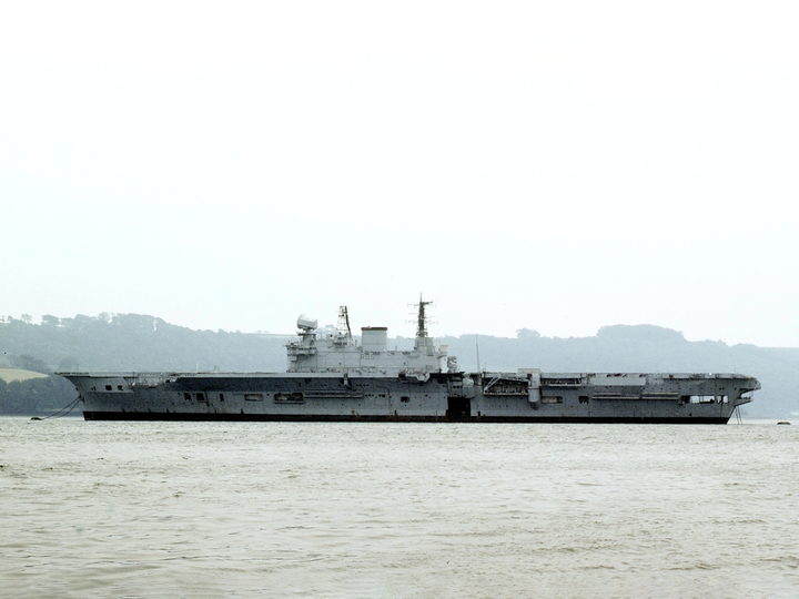 HMS Eagle (R05) Royal Navy Audacious Class Aircraft Carrier Port Beam Photo Print Wall Art Decor Posters, Prints, & Visual Artwork Hampshire Prints 6 x 4 No Frame No