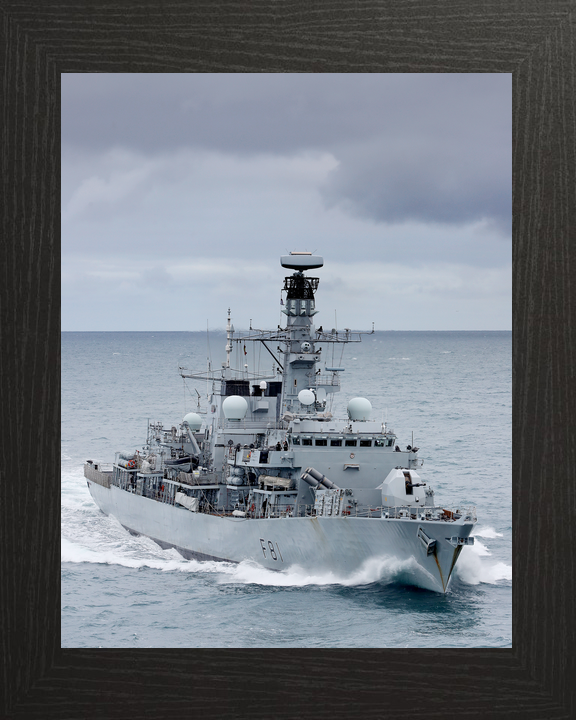 HMS Sutherland F81 Type 23 Frigate November 2017