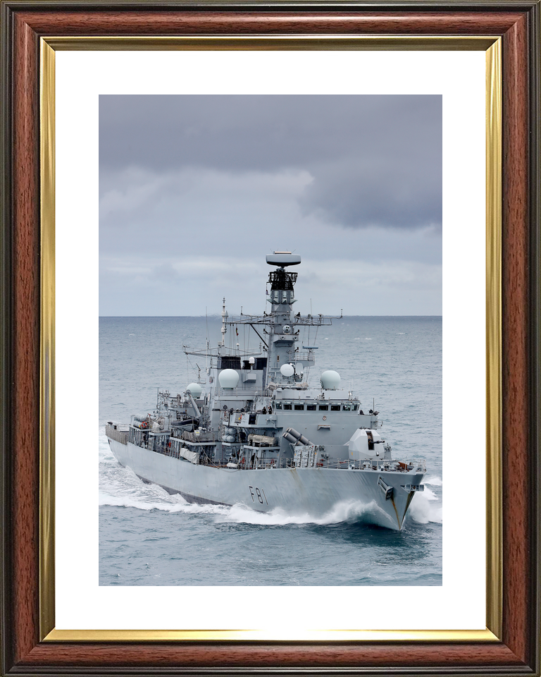 HMS Sutherland F81 Type 23 Frigate November 2017