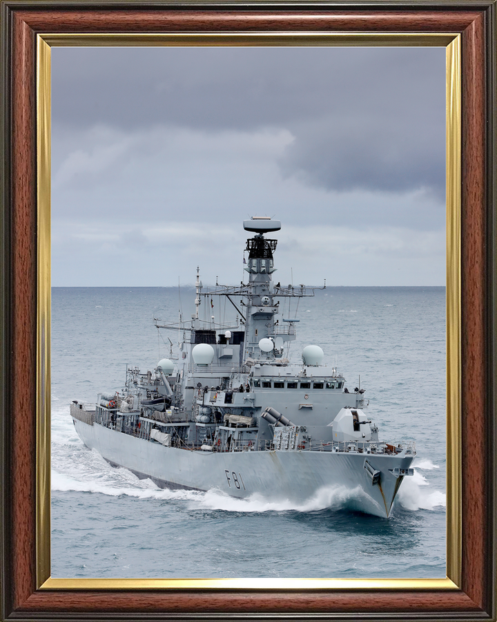 HMS Sutherland F81 Type 23 Frigate November 2017