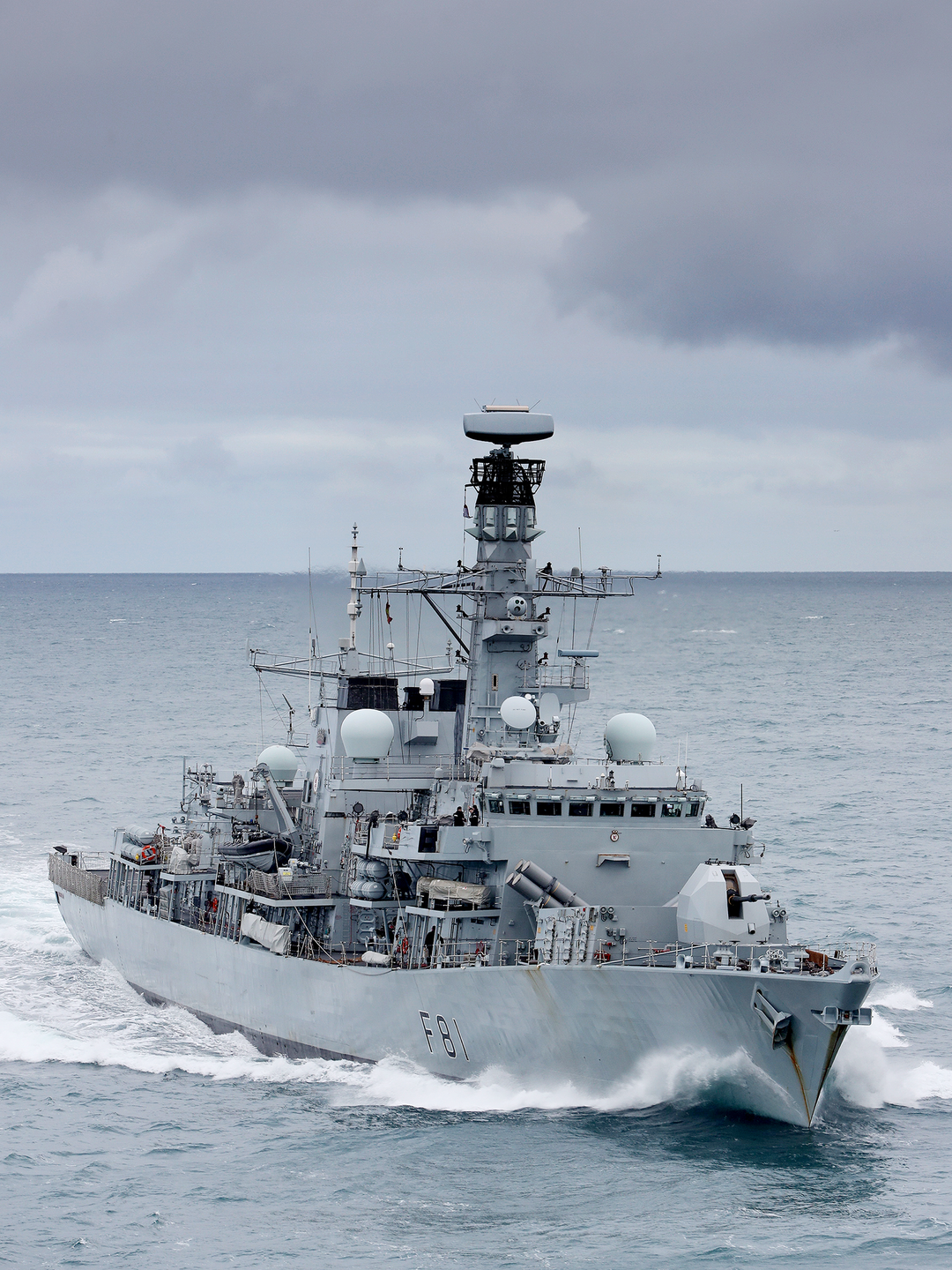 HMS Sutherland F81 Type 23 Frigate November 2017 Photo Print - Posters, Prints, & Visual Artwork - by Hampshire Prints (image 1 of 9)