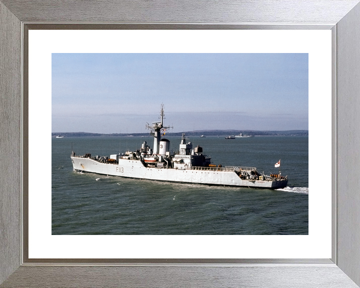 HMS Falmouth (F113) Royal Navy Rothesay Class Frigate Leaving Portsmouth Photo Print Wall Art Decor - Posters, Prints, & Visual Artwork - by Hampshire Prints (image 6 of 9)
