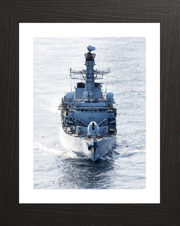 HMS Sutherland F81 Type 23 Frigate April 2017 High Bow View Photo Print - Posters, Prints, & Visual Artwork - by Hampshire Prints (image 2 of 9)