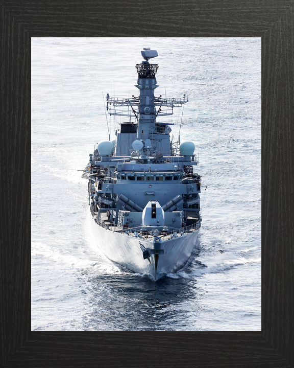 HMS Sutherland F81 Type 23 Frigate April 2017 High Bow View Photo Print - Posters, Prints, & Visual Artwork - by Hampshire Prints (image 3 of 9)