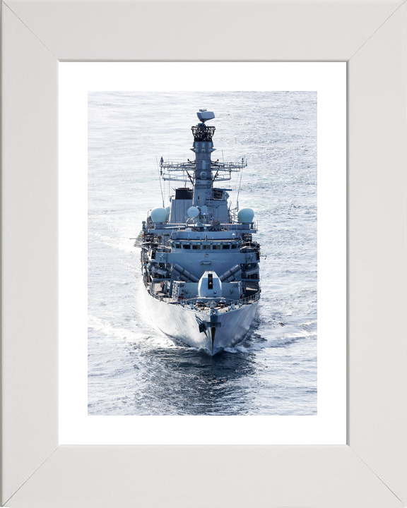 HMS Sutherland F81 Type 23 Frigate April 2017 High Bow View Photo Print - Posters, Prints, & Visual Artwork - by Hampshire Prints (image 4 of 9)