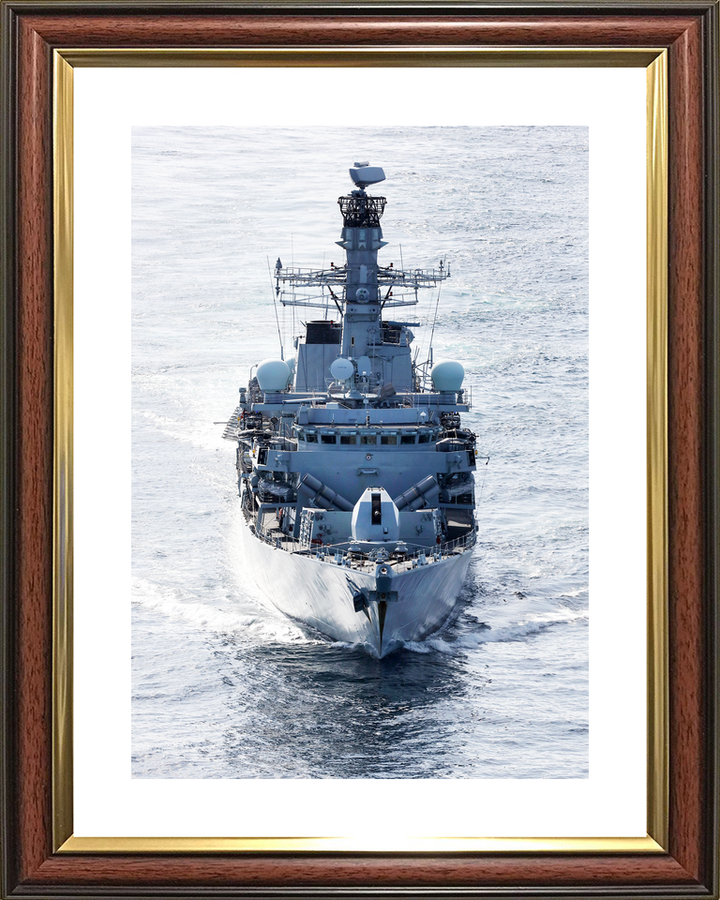 HMS Sutherland F81 Type 23 Frigate April 2017 High Bow View Photo Print - Posters, Prints, & Visual Artwork - by Hampshire Prints (image 8 of 9)