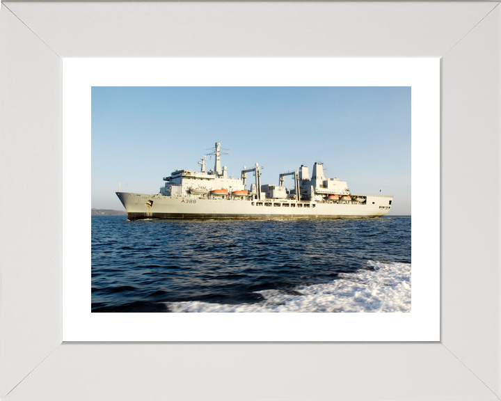 RFA Fort George A388 Fort Class Tanker February 2011 Underway