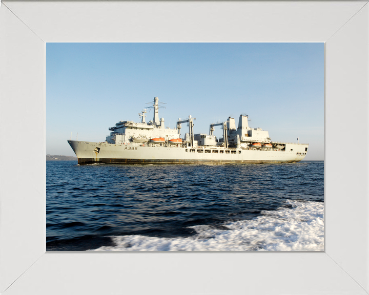 RFA Fort George A388 Fort Class Tanker February 2011 Underway