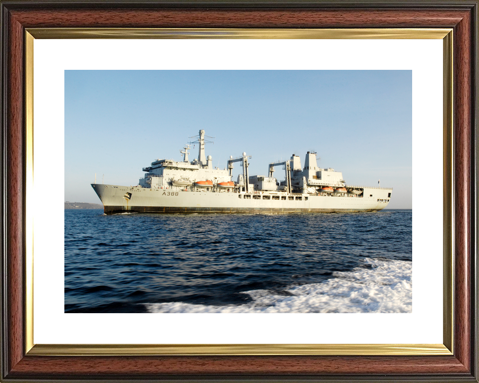 RFA Fort George A388 Fort Class Tanker February 2011 Underway