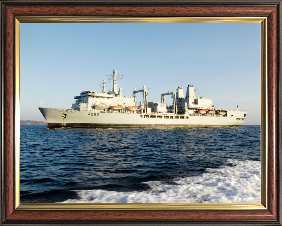 RFA Fort George A388 Fort Class Tanker February 2011 Underway